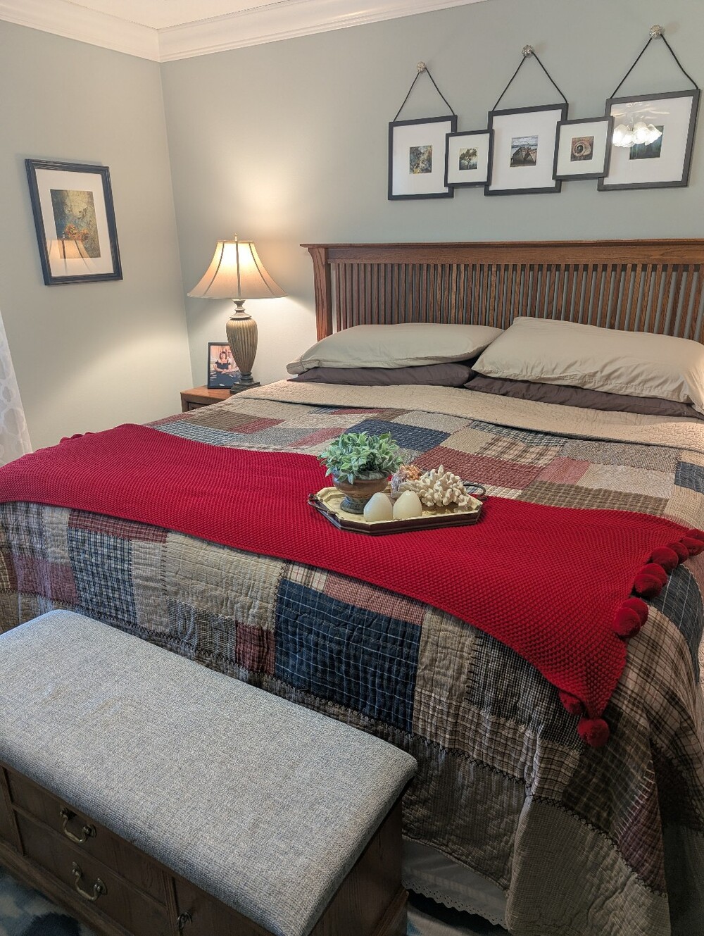 Daniel Cremeux Patchwork California King Quilt - Picture 10 of 10